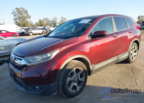 2017 Honda Cr-V Ex из США, поврежденный, VIN 7FARW1H56HE021559